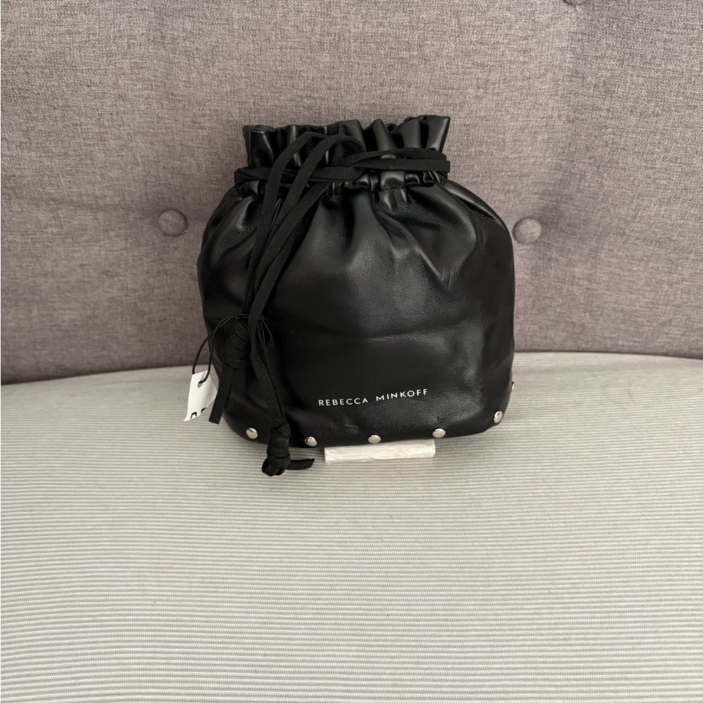 Rebecca Minkoff Black Mini Bucket Bag